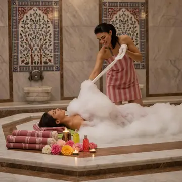Turkish Bath and Foam Scrub Massage in Hurghada